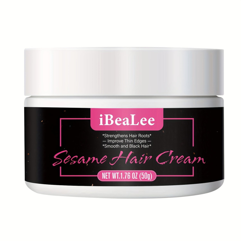 Multicoloured 50G Seasame Hair Cream Hair Care Cream Soften Hair Moisturize Scalp Hair Care Essence Hair Conditioner For Smoothing Hair