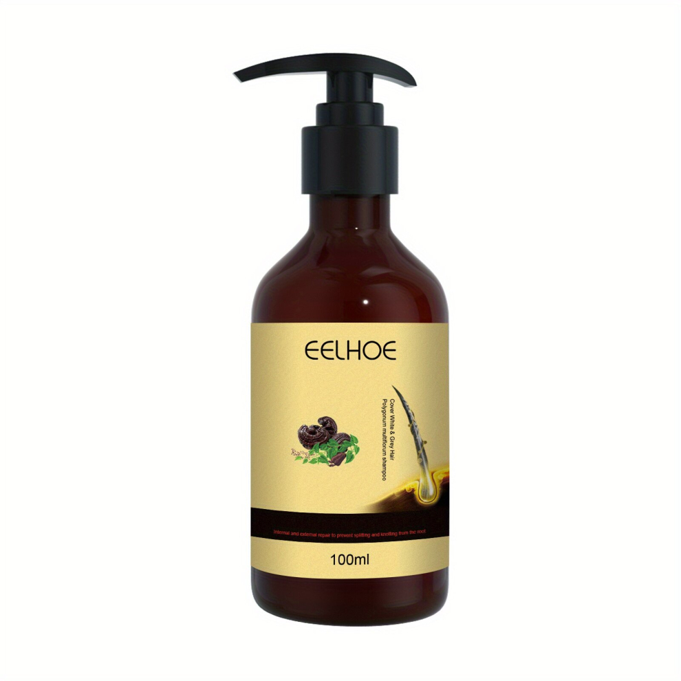 Multicoloured Polygonum Multiflorum Hair Shampoo Organic Herbal Extracts Hair Shampoo Hair Darkening Shampoo For Women And Men