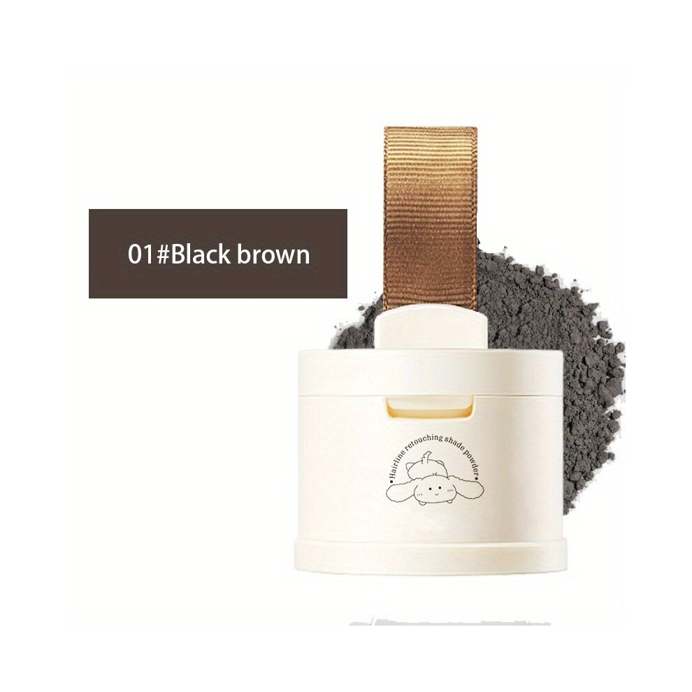 Multicoloured Functional Hairline Filling Powder For Forehead And Sideburns Hair Root Coverage And Smoothening