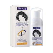 30ml Natural Curl Boost and Frizz Control Hair Styling Mousse Moisturizing and Anti Frizz Formula for Elasticity and Sculpting