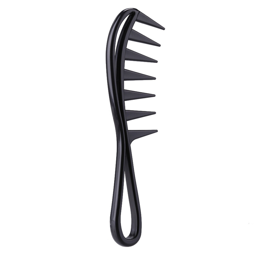Shark Tooth Wide Plastic Comb Hair Styling Tool For All Hair Types Salon Barber Hairdressing Comb