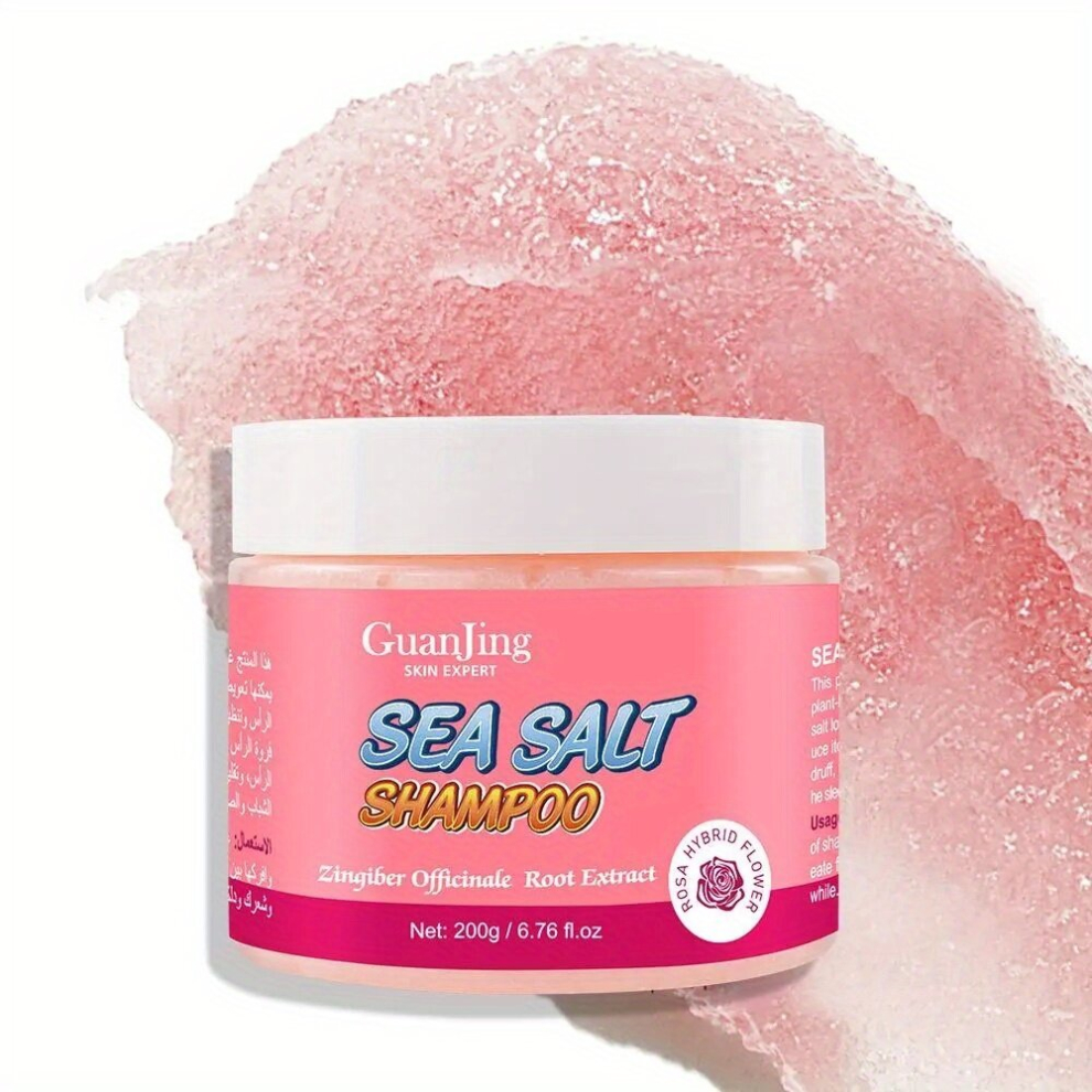 Sea Salt Shampoo Conditioner Remove Loose Dandruff Flakes Shampoo And Conditioner For Damaged And Oily Hair Types