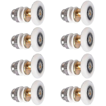 Shower Door - Roller Caster Wheel For Shower Door Sliding Rollers Door Roller Replacement Wheel 8pcs 23mm