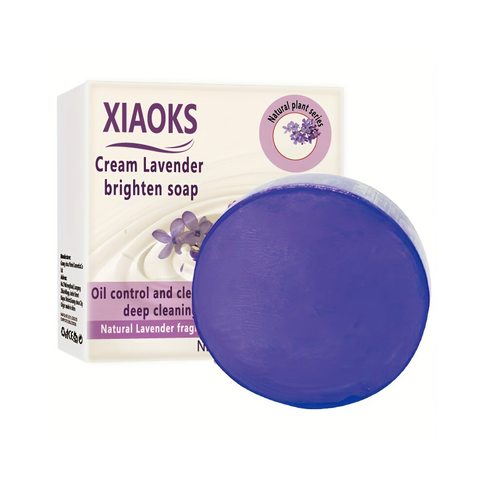 Natural Lavender Shampoo Soap With Fragrance Deeply Cleanse Scalp And Hair Fresh And Not Sticky Soft And Fluffy Hair Shampoo Soap