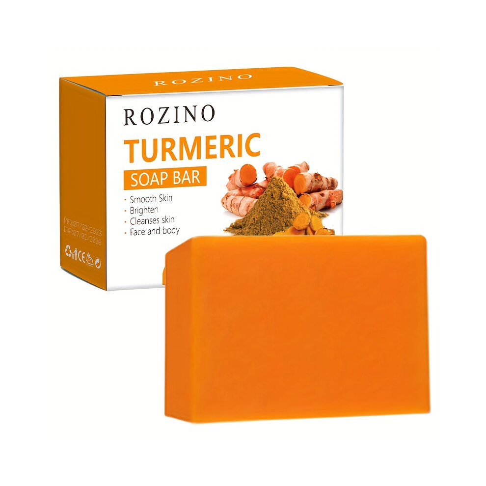 100g Turmeric Shampoo Soap Deep Cleaning Control Moisturizing Hair Shampoo Bar Refreshing Not Sticky Soft And Fluffy Hair Care Soap
