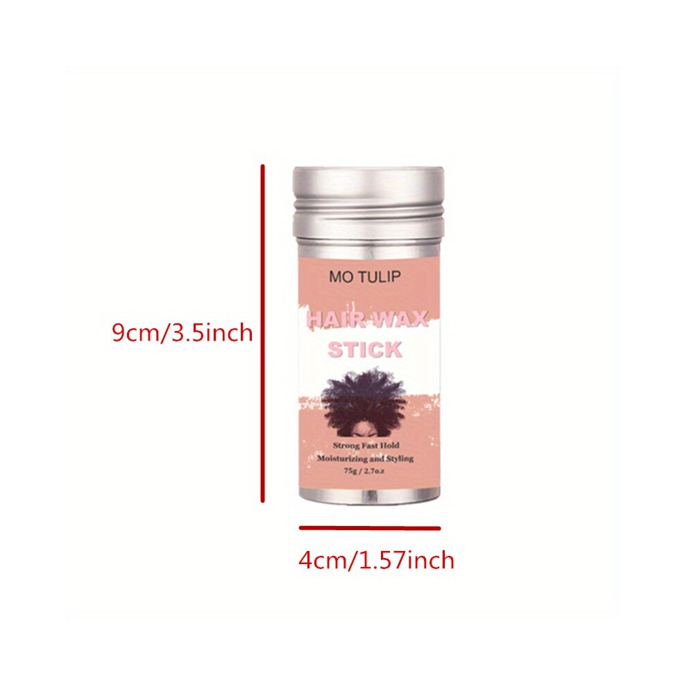 75g Long Lasting Hair Wax Stick for Broken Hair Professional Edge Control Shaping Smoothing and Bomb Collection