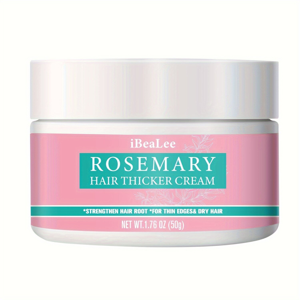 Multicoloured 50G Rosemary Hair Thicker Cream Hair Care Cream For Strengthening Hair Root And Repairing Frizz Damaged Dry Hair