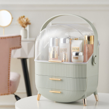 (Mint Green) Make Up Cosmetic Organiser Tidy Storage with Handle Drawers