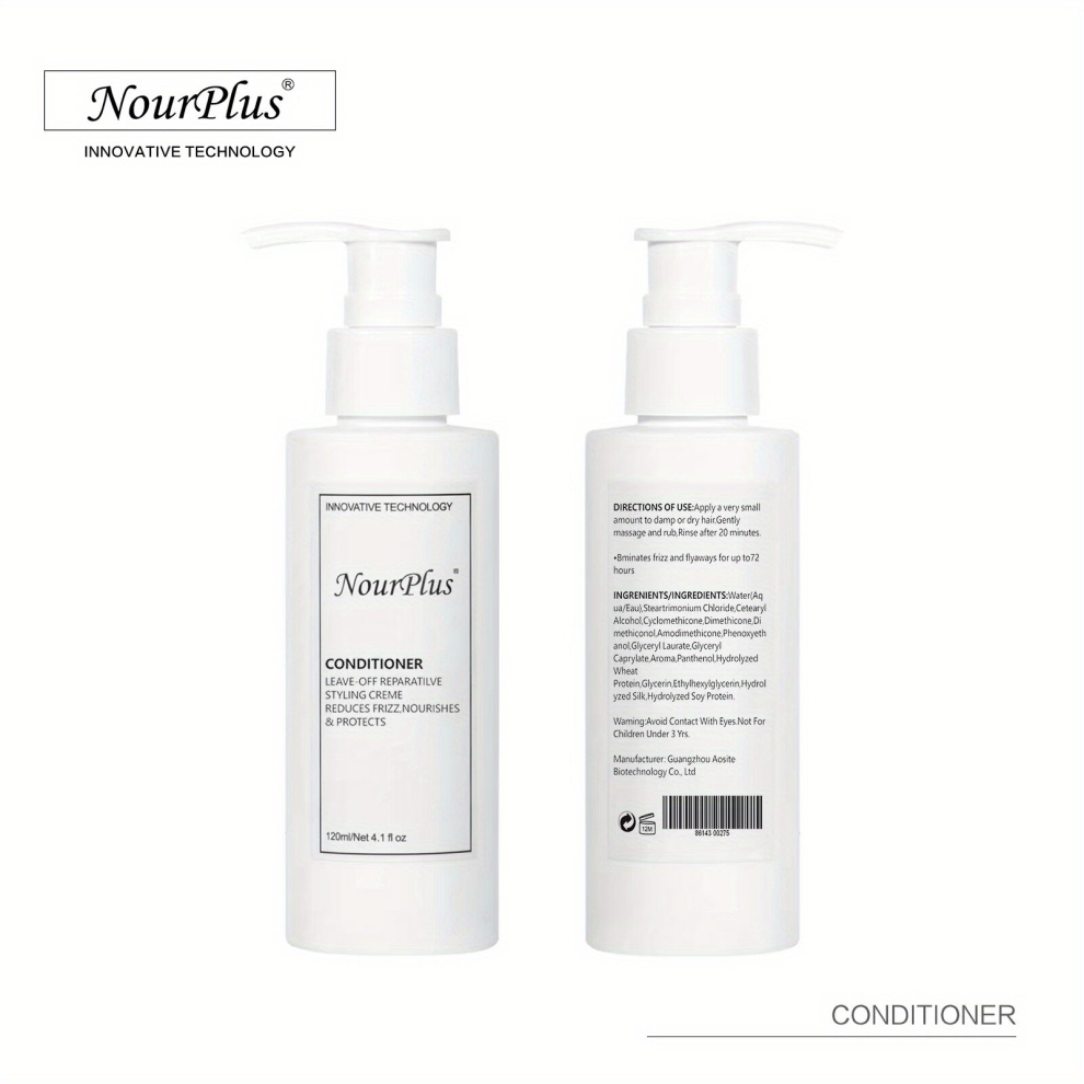 Multicoloured 120Ml Moisturizing Hair Conditioner Hair Care Product For All Hair Types Smoothing Hair Healthy Hair Penetrates Root To Tip
