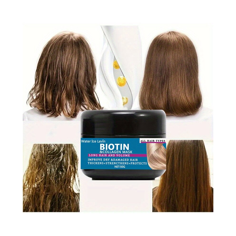 Multicoloured Deep Conditioning Keratin Hair Mask Suitable For Curly Colored Damaged Hair Moisturizing And Repairing Hair Creating A Smooth And Healthy Hair Look