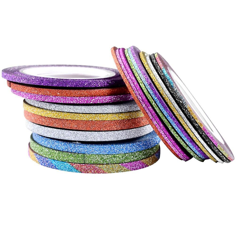 30pcs Nail Art Striping Tapes Nail Strips Stickers Nail Art Supplies Nail Art Decoration Stickers