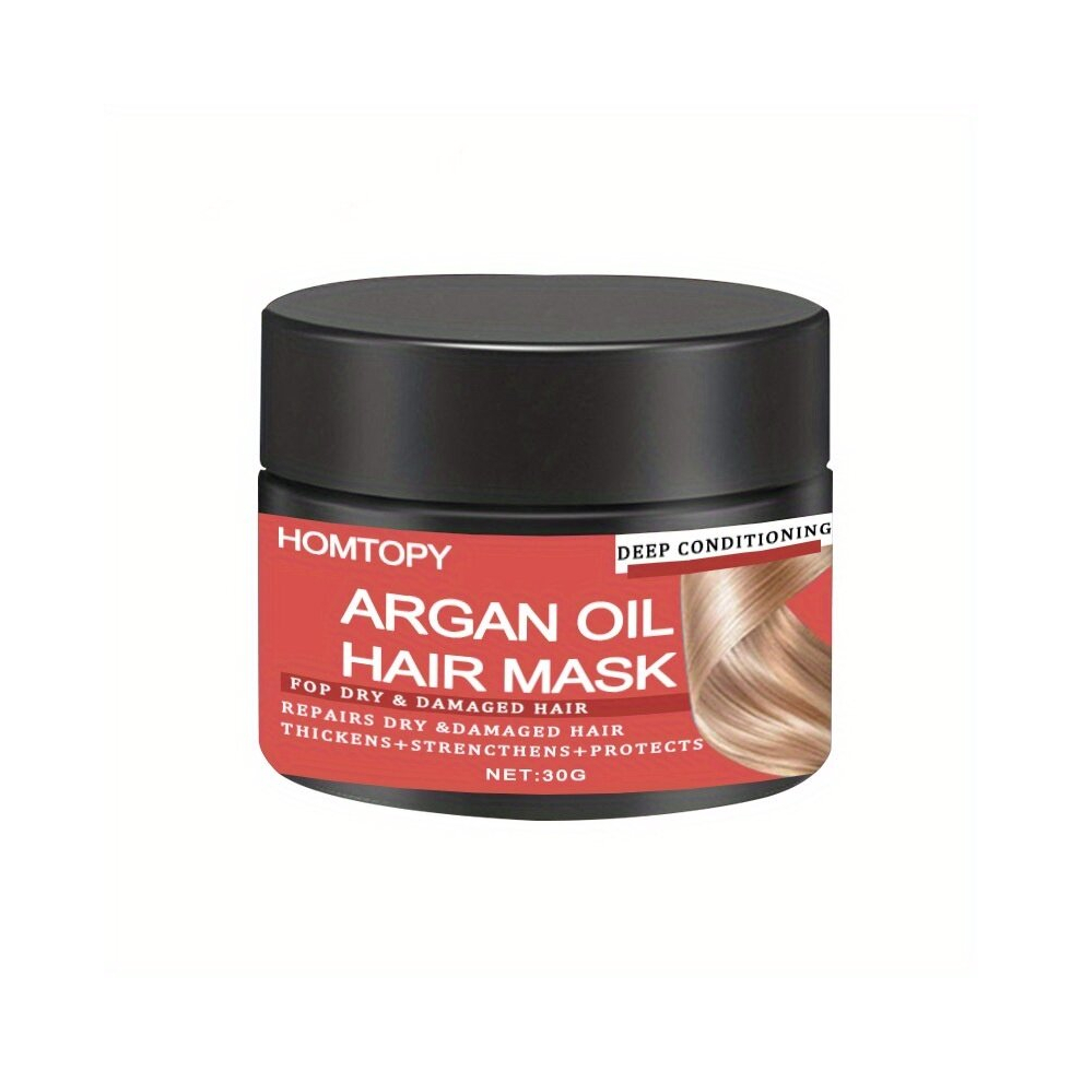Argan Hair Mask For Dry And Damaged Hair Multifunctional Hair Conditioner For All Hair Types