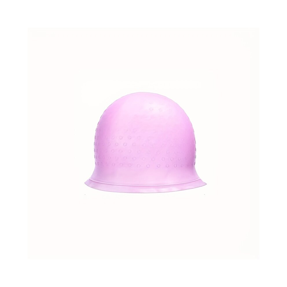 Silicone Highlight Coloring Cap Hair Dyeing Cap With Hook DIY Salon Barber Hair Highlighting Tools