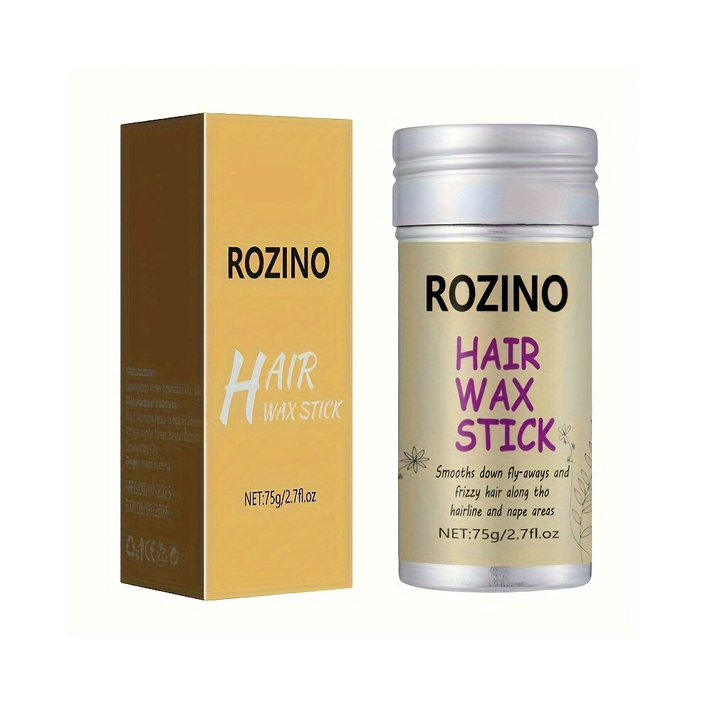 Multicoloured Hair Wax Stick Flyaway Wax Stick Broken Hair Finishing Wax Rod Portable Non Greasy Hair Styling Wax