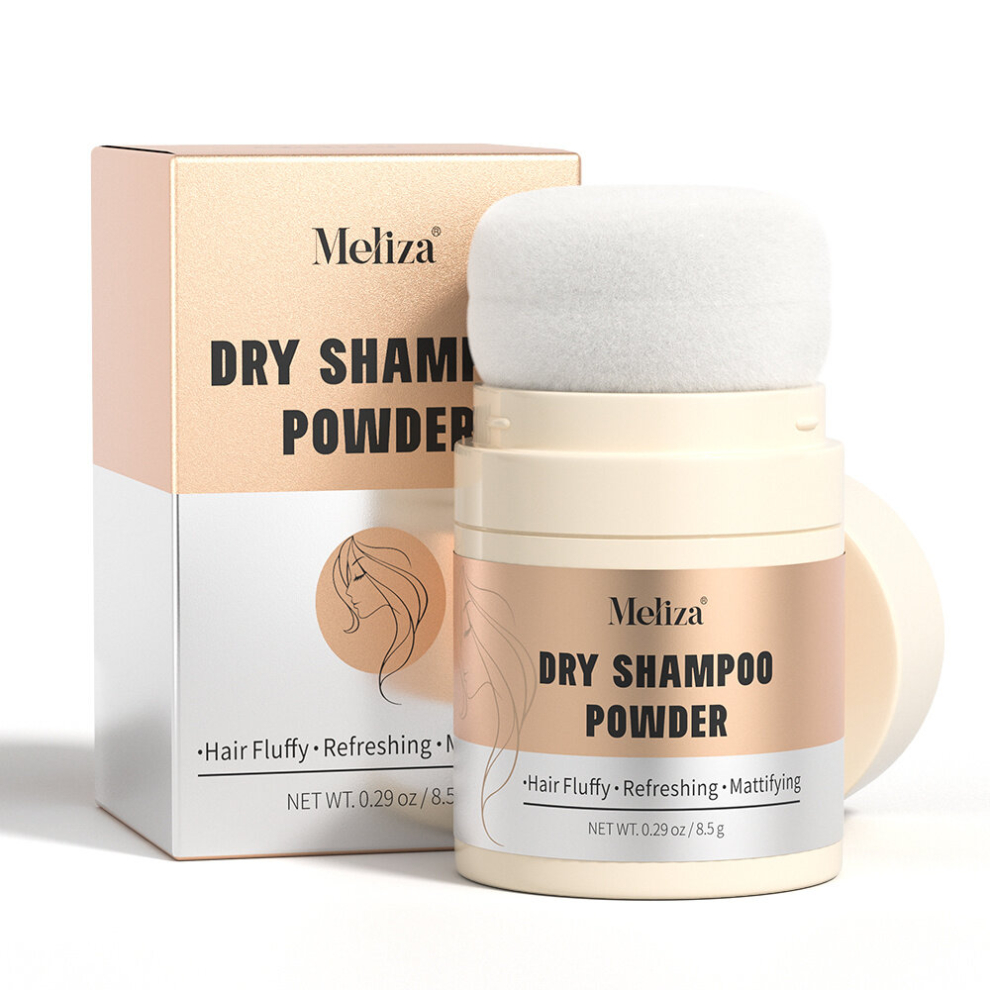 Multicoloured 1Pcs Refreshing Travel Size Dry Shampoo Powder For Fuller Looking Hair Mattifying And Revitalizing Root Shampoo
