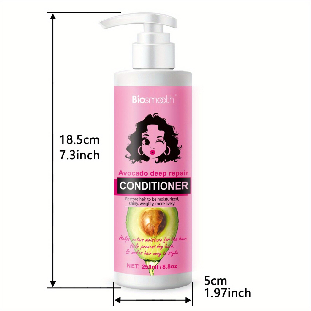 Avocado Deep Repair Conditioner Hair Care Product For Women Men Strengthens Hair Revitalizes Hair Healthy Hair Penetrates Root To Tip