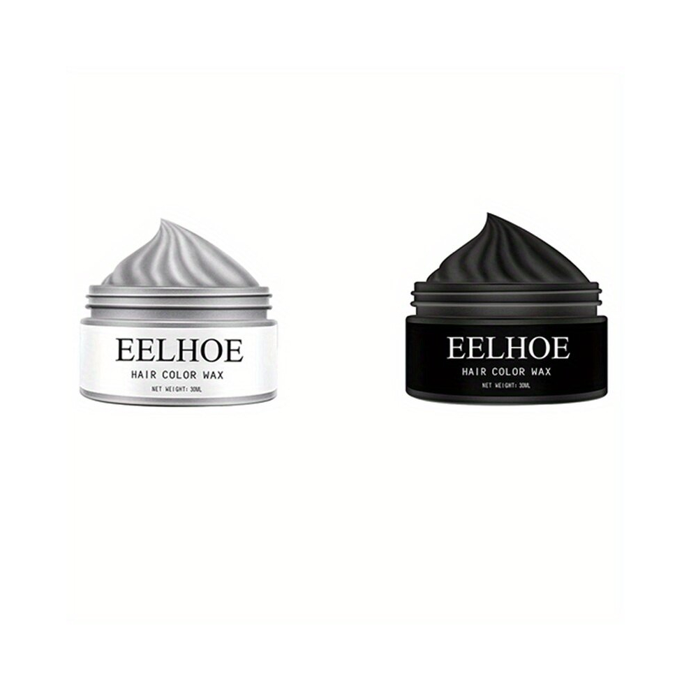 Multicoloured 2Pcs Colorful Temporary Hair Dye Wax Instant Hair For Cosplay Parties And Special Occasions