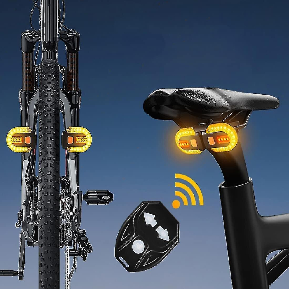 Bike Tail Light With Turn Signals
