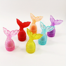6pcs Mermaid Tail Lip Balm Set Long Lasting Moisturizing Lip Care for Daily Use