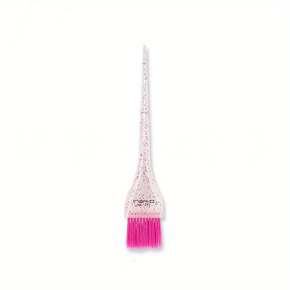 Pink 1Pcs Glitter Hair Dye Brush Hair Tint Dying Coloring Applicator Hairdressing Styling Accessories