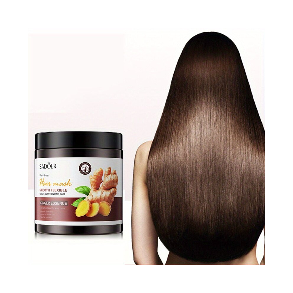 Multicoloured Ginger Essence Hair Conditioner Revitalizes Hair From Root To Tip Strengthens Hair Health Penetrates Deeply Leaves Hair Soft And