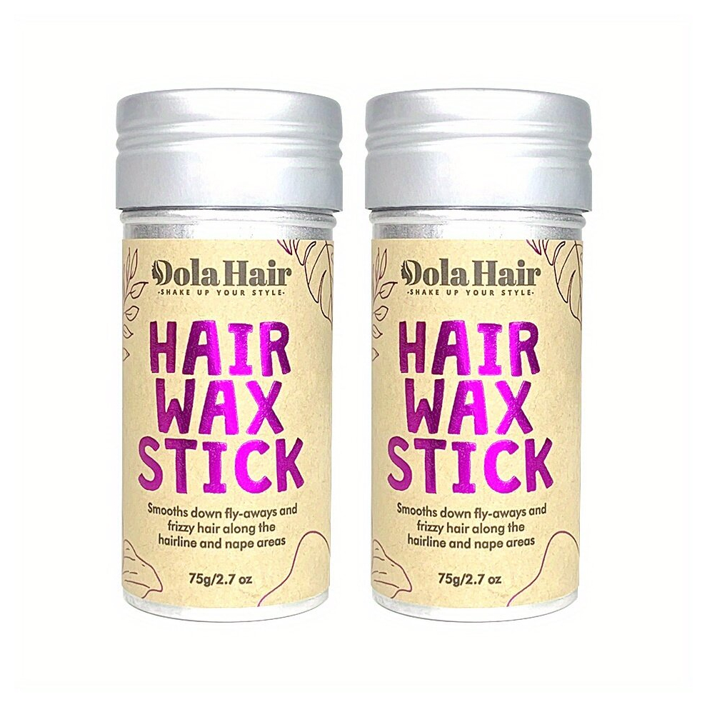 Multicoloured 1Pc 2Pcs Fly Away And Edge Frizz Hair Wax Stick Easy To Absorb No Chips No Greasy Formula