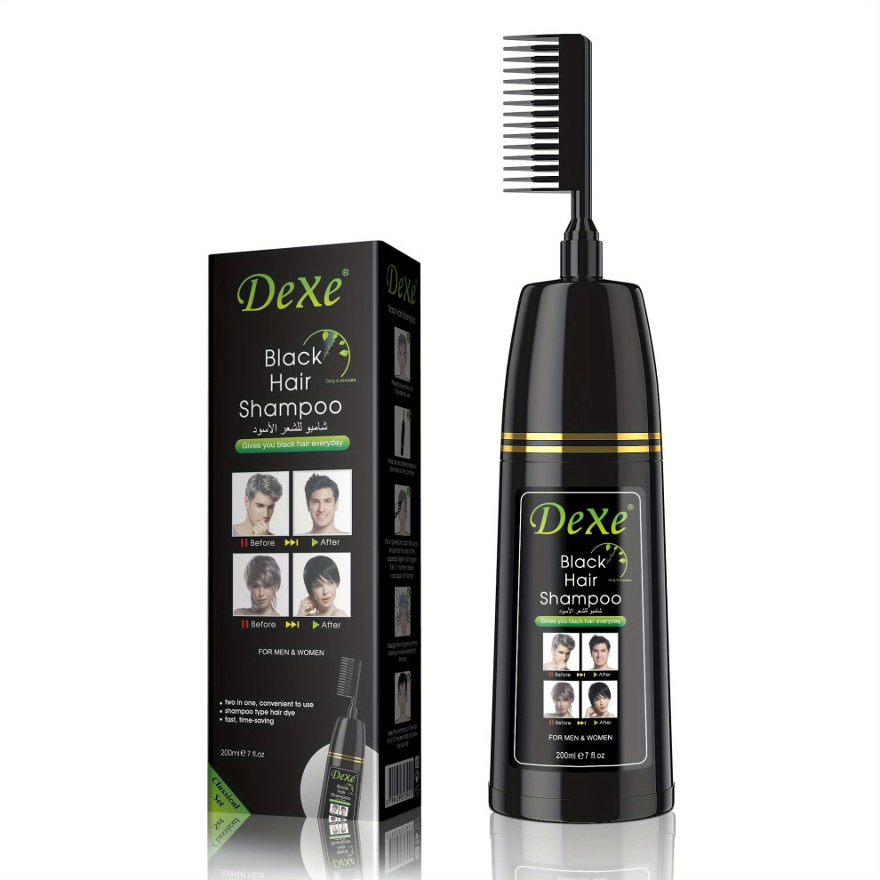 Multicoloured Hair Shampoo Comb For Gray Hair Hair Dye Shampoo Semi Permanent Hair Shampoo For Men And Women