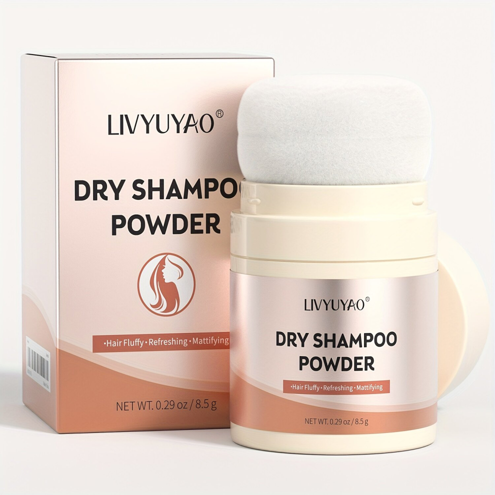 Dry Hair Shampoo Powder Refreshing Moisturizing Fluffy Hair Portable Travel Size For Women Men