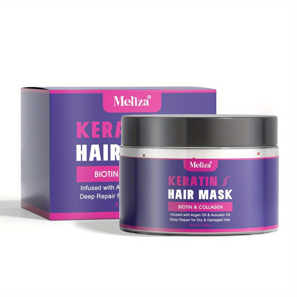 Multicoloured Rejuvenate Your Hair With This Keratin Biotin Collagen Hair Mask Deep Conditioning For Dry & Damaged Hair