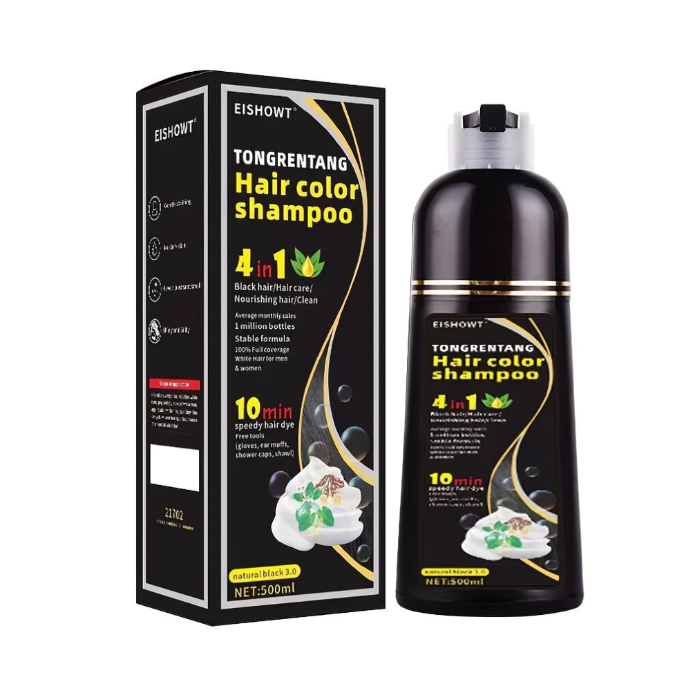 Multicoloured Hair Shampoo Halloween Instant Hair Shampoo Plant Bubble Hair Dye Cream For All Hair Types