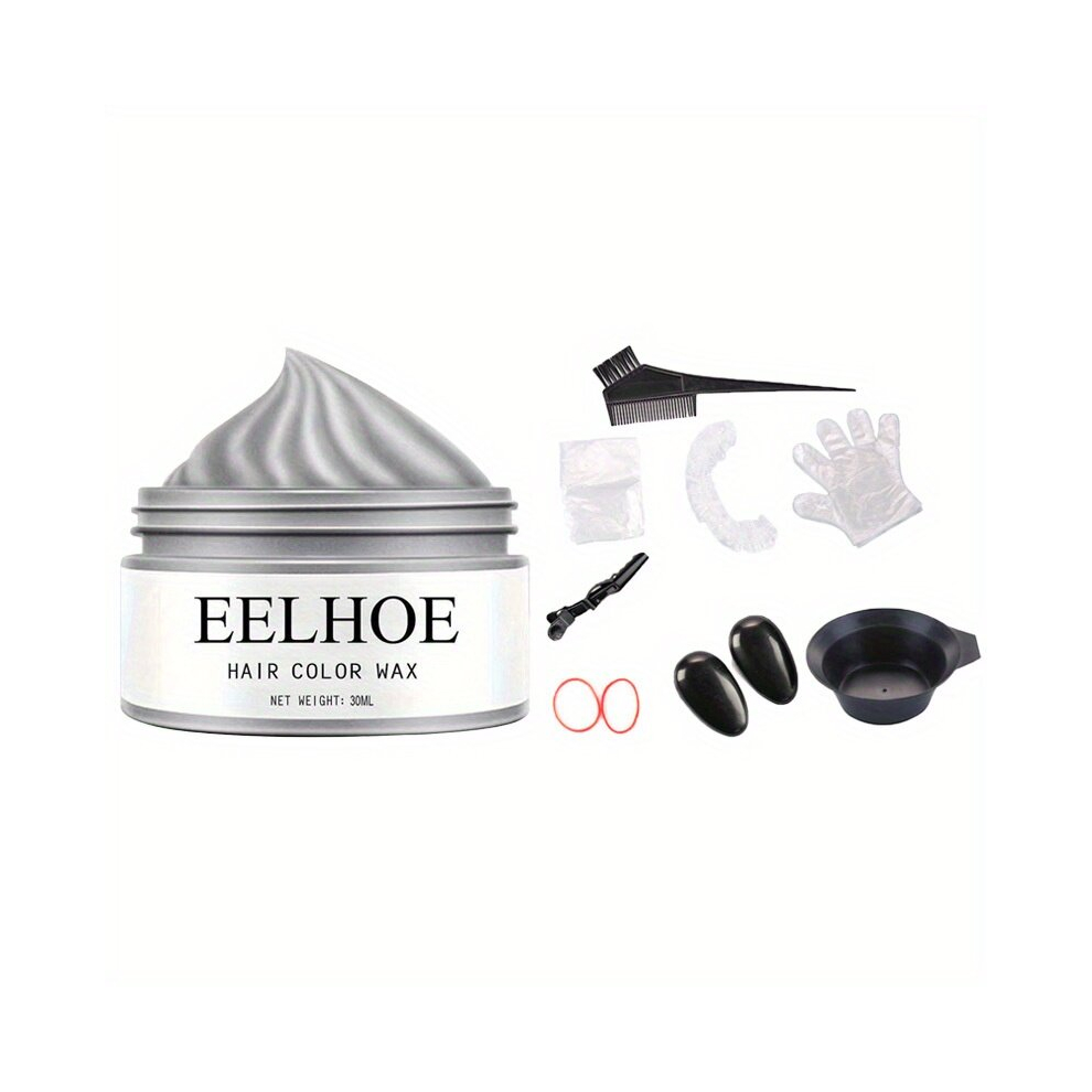 Multicoloured Temporary Hair Dye Wax Halloween Washable Hair Dye Wax Natural Instant Hair Dye Cream Diy Hairstyle Temporary Hair Dye Dye Suitable For Halloween Chri