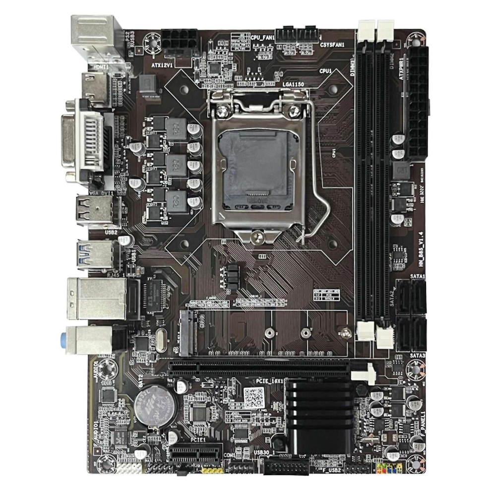 B85 Desktop Motherboard Lga1150 Ddr3 M.2 Nvme Dvi Vga Hd For 4Th I7 I5 I3 1150 Cpu Hnb85 Gaming Mot 9379873109242