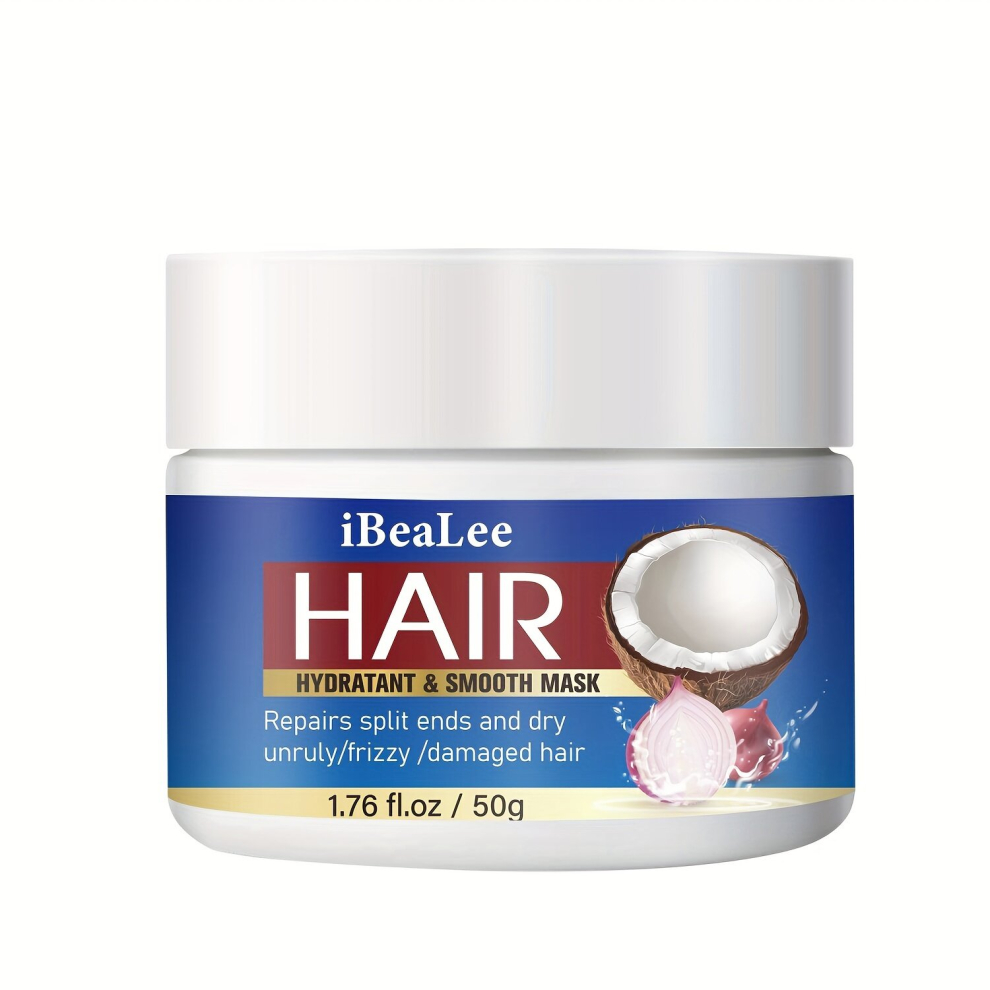 Multicoloured 50G Hair Mask Moisturizing Smoothing Cream Hydratant Hair Care Mask For Repairing Dry Damaged Frizz Split Ends