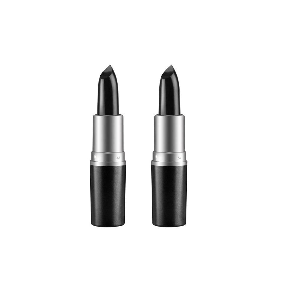 Black 2Pcs Hair Pen Hair Dye Stick Long Lasting Fast Temporary Hair Dye To Cover Hair Dyeing Salon Stick Chalk