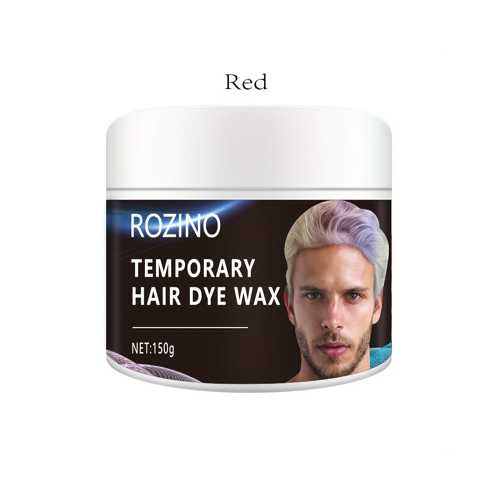 Multicoloured Halloween Disposable Dye Hair Wax Temporary Dye Hair Wax Mud Long Lasting Natural Fluffy Hair Wax
