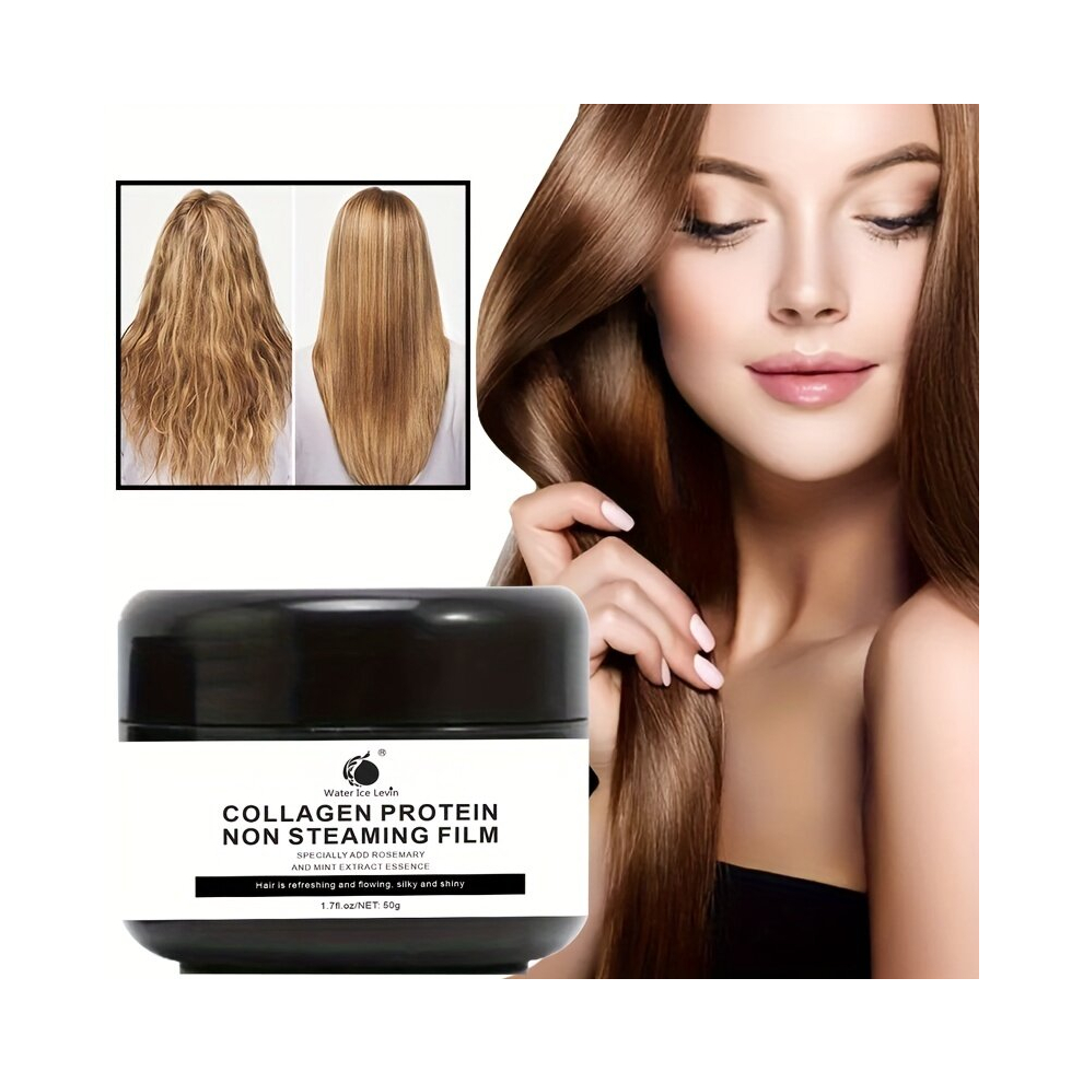 Multicoloured Biotin Collagen Keratin Hair Mask With Argan Deep Conditioning Cream For Dry And Damaged Hair Healthy Hair Penetrates Root To Tip