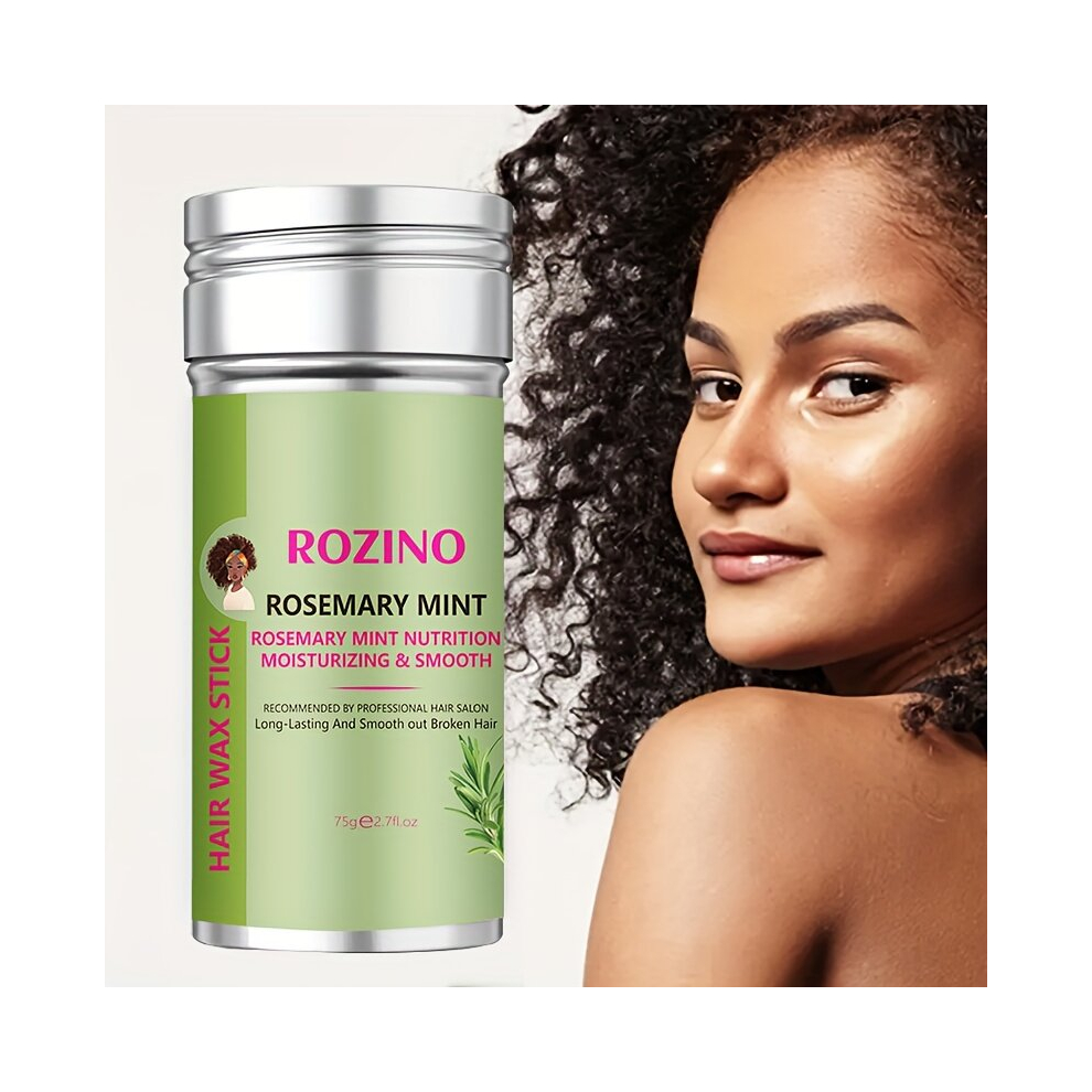 Multicoloured Rosemary Mint Hair Wax Stick Moisturizing Hair Smoothing Hair Long Lasting Strong Hold Hair Wax Stick For Flyaways