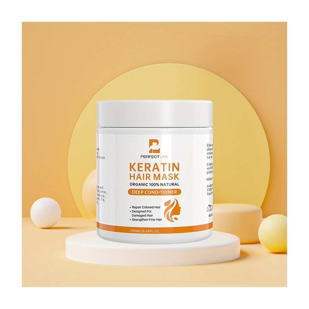 Multicoloured Keratin Hair Mask Repair Keratin Hair Mask Keratin Hair Care Product Hair Mask For Dry Damaged Hair Hair Moisturizer And Hair Mask