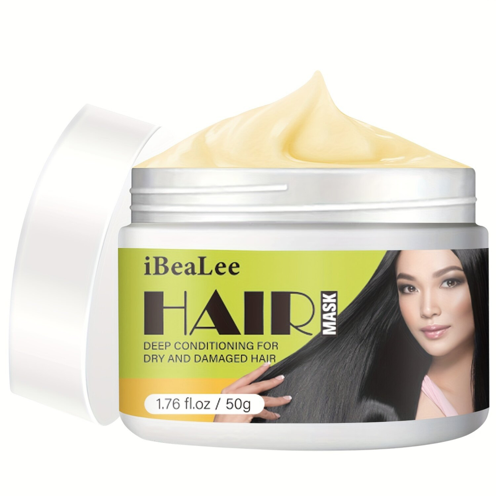 Multicoloured 50G Hair Mask Extra Hydrating & Softening Anti Frizz Hair Care Cream Paraben Sulfated Surfactants