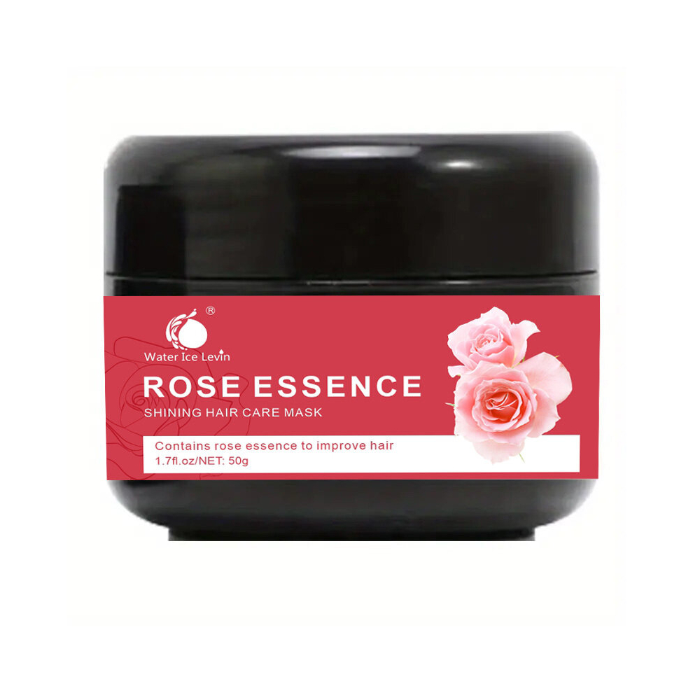Multicoloured Rose Essence Shining Hair Care Mask Hair Care Conditioner With Rose Fragrance Smoothens Moisturizes Repairs Damaged Hair