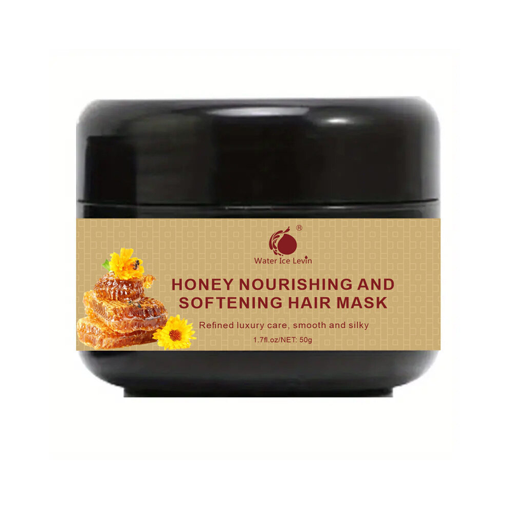 Multicoloured Honey Nourishing And Softening Hair Msak Smoothens Hair Moisturizes Hair Repairs Damaged Dry Hair