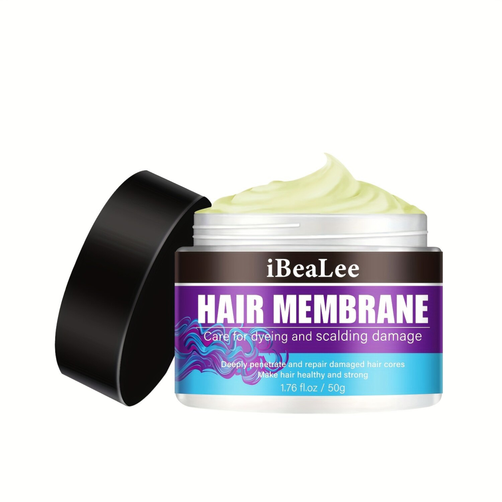 Multicoloured 50G Hair Care Mask Hair Care Cream Infused With Biotin Repairs Damaged Dry Hair Healthy Hair Penetrates Root To Tip