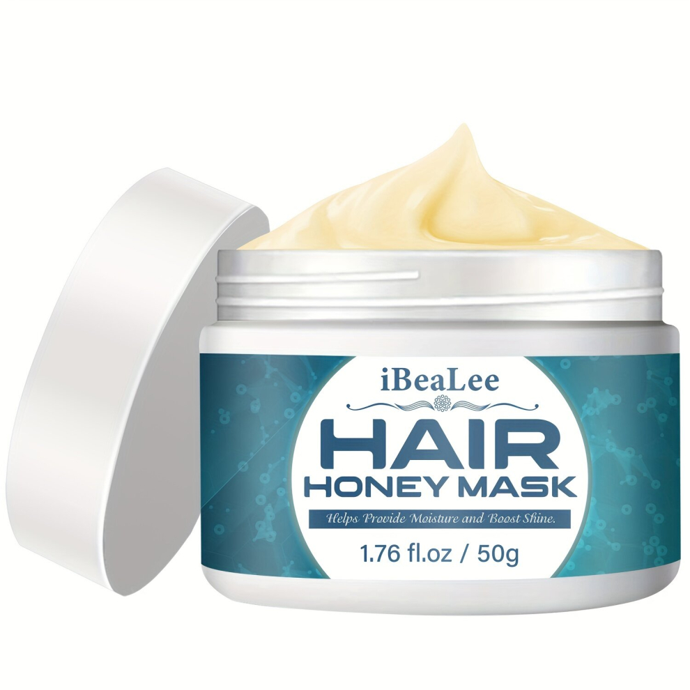 Multicoloured 50G Hair Honey Mask Hair Mask For Treated Dry Damaged Hair Smoothing Conditioning & Strengthen All Hair Types For Men & Women