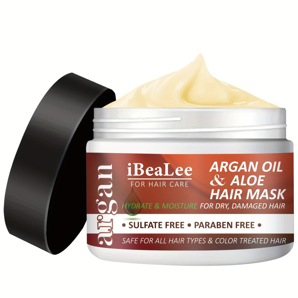 50g Organ And Aloe Hair Mask Deep Hair Conditioner For Repairing Damaged Dry Hair Or Treated Hair