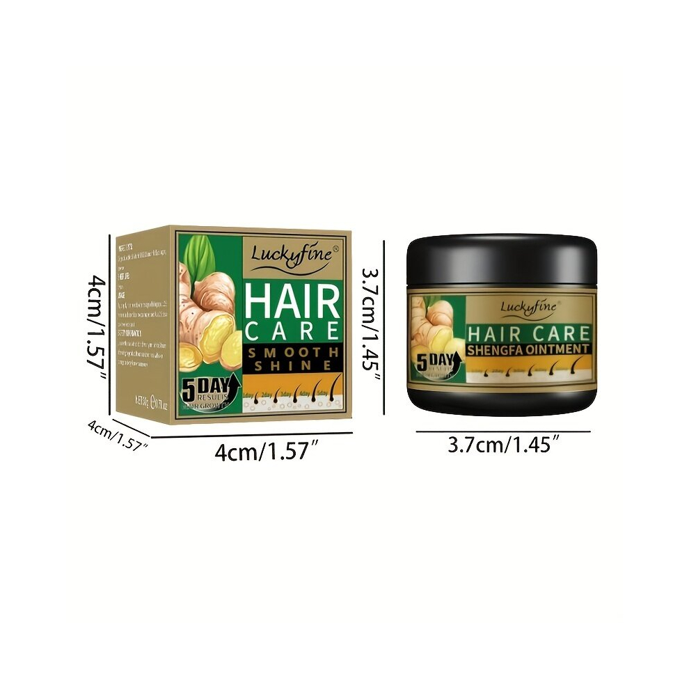 30ml 2pcs Ginger Dense Hair Cream Hair And Scalp Care Product For Moisturizing Scalp Massage