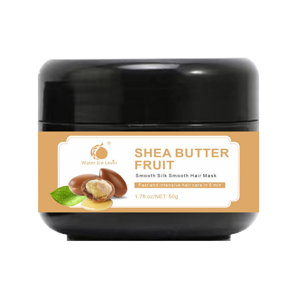 Multicoloured Shea Butter Fruit Hair Mask Repairs Damaged Hair Smoothens Hair Moisturizes Hair Hair Care Conditioner For Daily Use