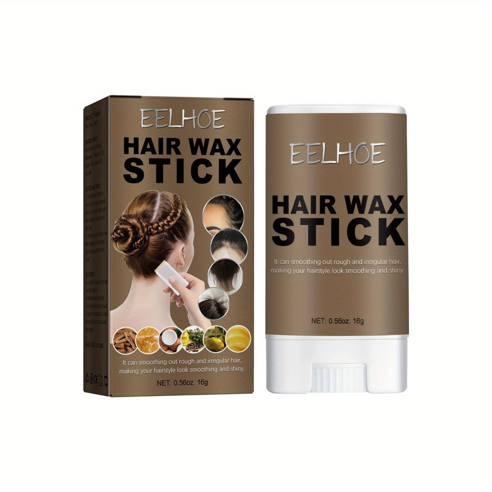 Multicoloured Strong Hold Hair Wax Stick For Frizz Styling Non Greasy Pomade For Broken Hair