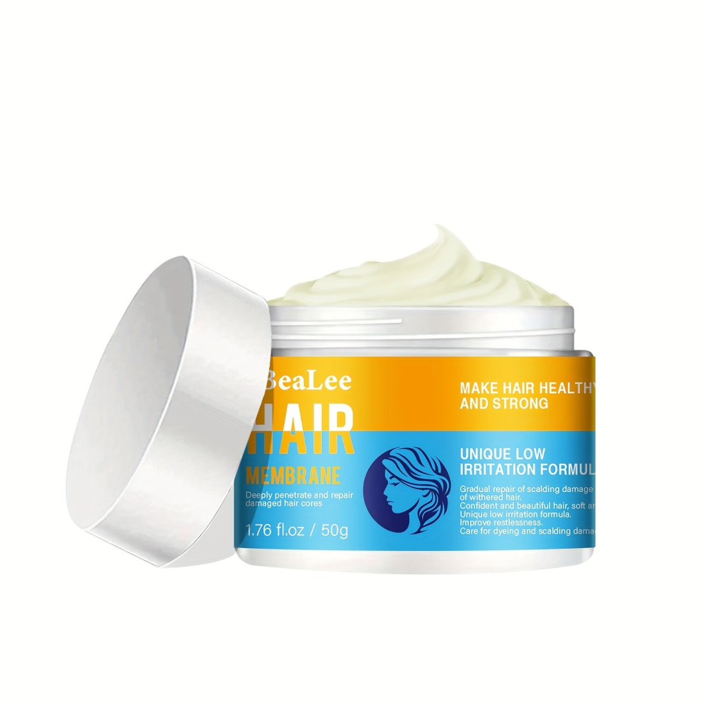 Multicoloured 50G Natural Formula Hair Mask Intense Repair Keratin Mask Hair Mask For Frizzy Hair Keratin Enriched Hair Care Hair Mask For Dry Damaged Hair Hair Moi