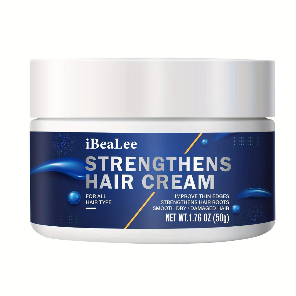 50g Strengthens Hair Cream Soften Hair And Moisturize Scalp Massage Hair Care Essence Conditioner For Smoothing Hair Repairing Dry Damaged Hair And Fr