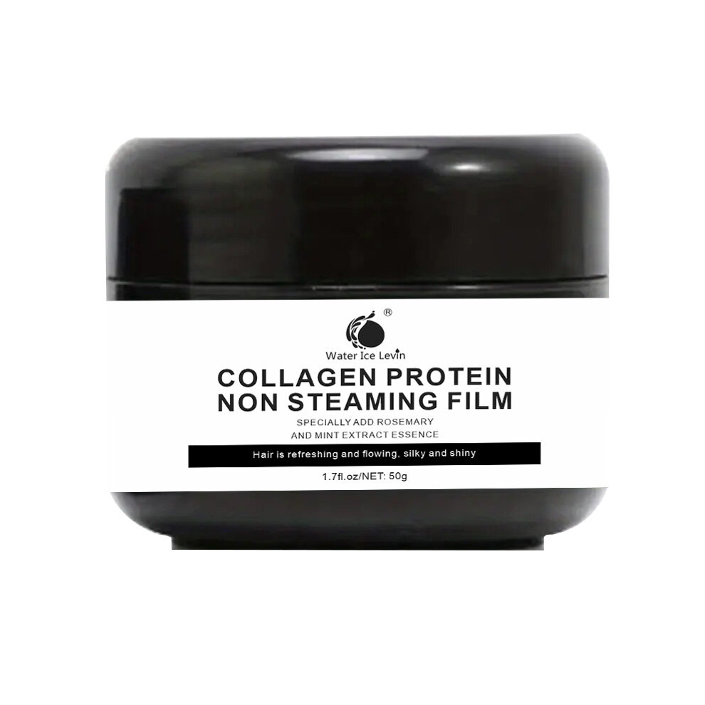 Multicoloured 50G 2Pc Collagen Protein Hair Mask Softens Moisturizes Repairs Damaged Hair After Perm Dyeing Hair Care Conditioner